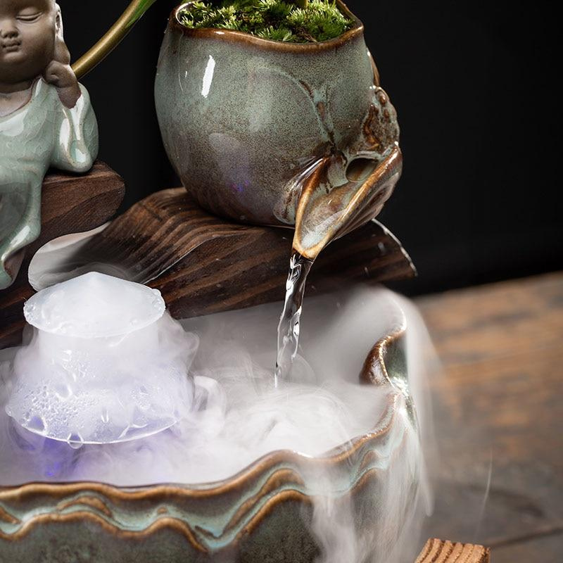 Zen Buddha Indoor Water Fountain