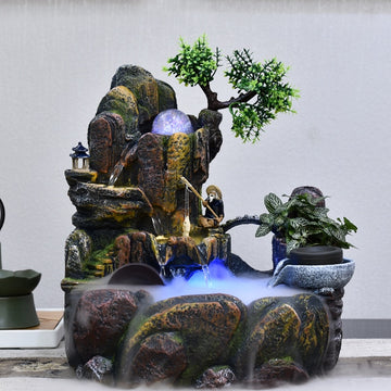 Indoor Floating Pot Water Fountain – Zeny Waterfall