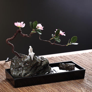 Sakura Ceramic Water Fountain