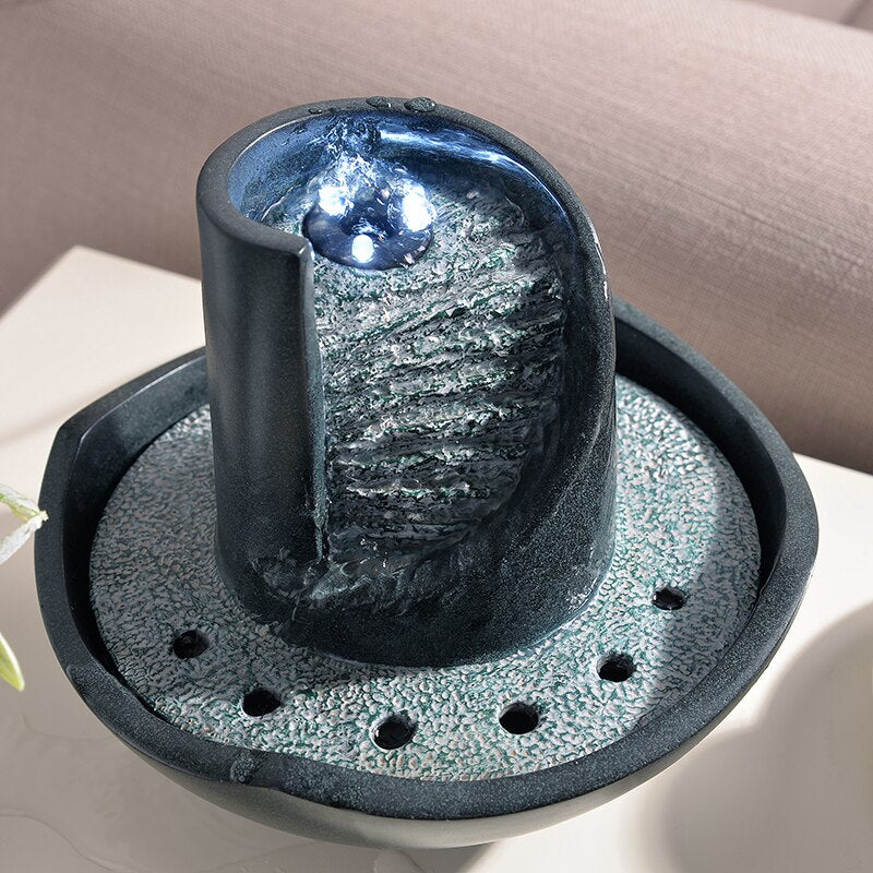 Resin Water Fountain Decoration