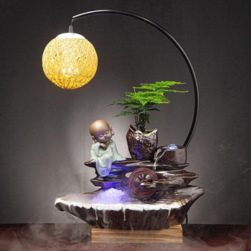 Small Hanging Moon Water Fountain