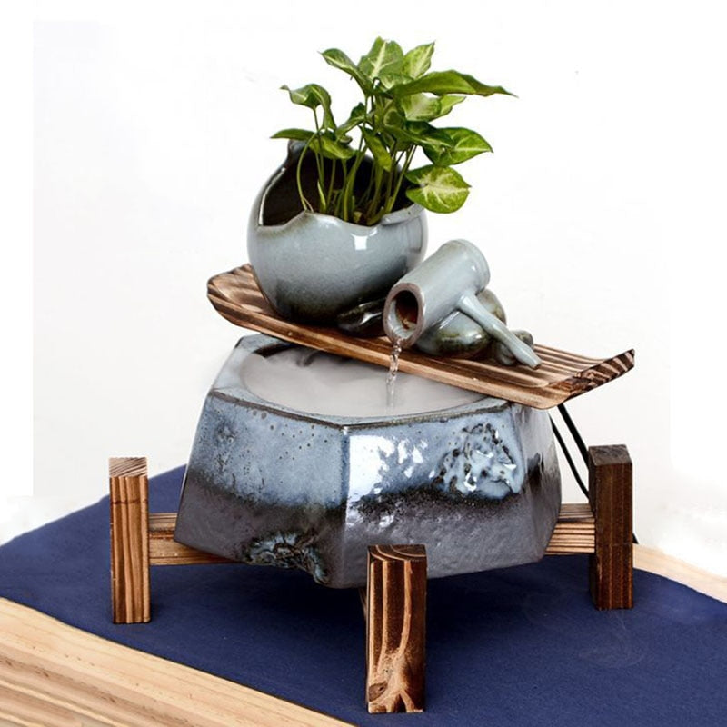 Bamboo Pond Water Fountain