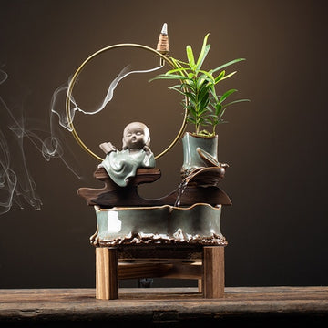 Zen Buddha Indoor Water Fountain